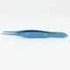 Dressing/Moorfields Forceps 0.5mm serrated 100mm