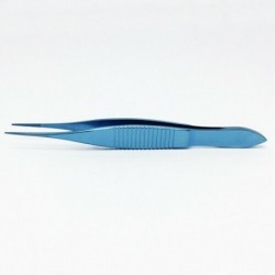 Dressing/Moorfields Forceps 0.5mm serrated 100mm