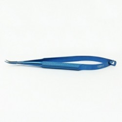 Curved Needle Holder Medium 11mm jaws sharp wo/l 115mm