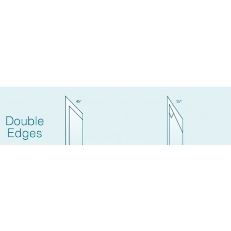 Double Edge 45 Degrees 1.0mm